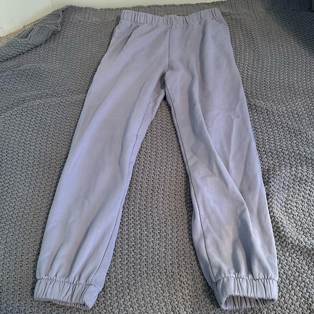 brandy melville, one size, purple sweatpants
